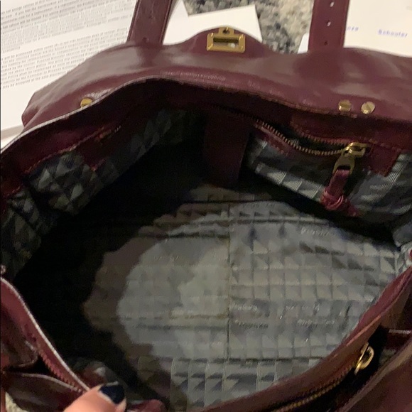 PROENZA SCHOULER PS1 MEDIUM IN BURGENDY - Picture 8 of 12